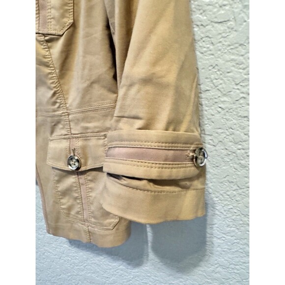 White House Black Market Womens Tan Jacket Size 4 - Picture 4 of 6